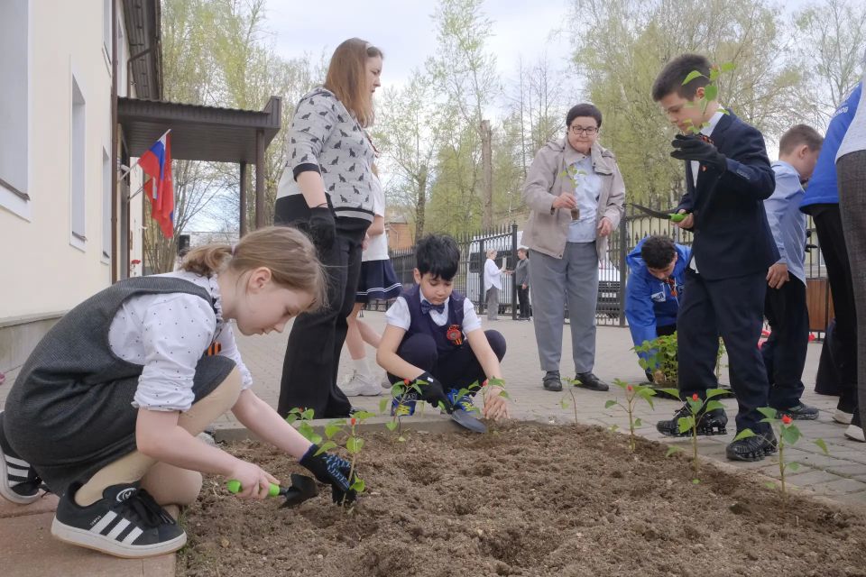 В Красногорске прошла акция «Цветы Победы» В Красногорске прошла акция «Цветы Победы»