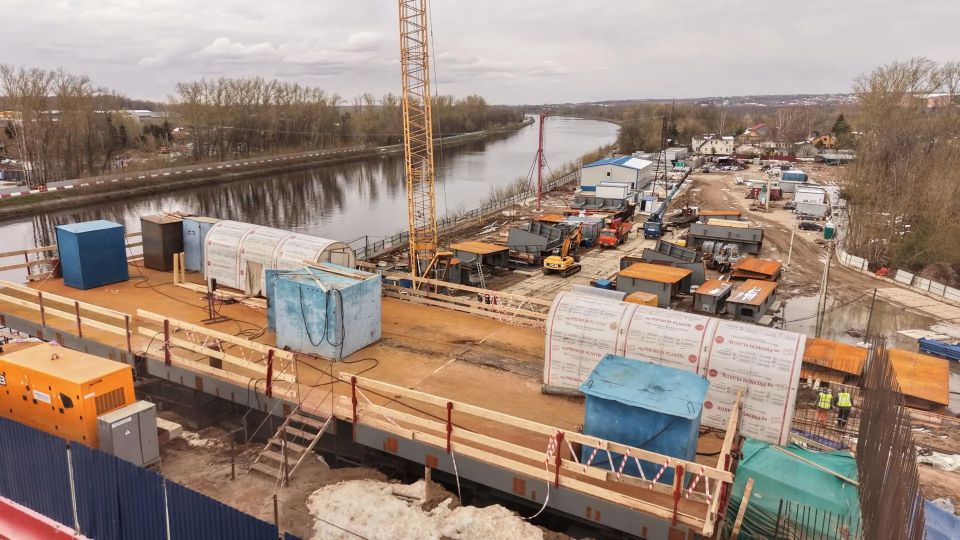 Рогачёвский мост в Дмитрове: новый этап строительства Рогачёвский мост в Дмитрове: новый этап строительства