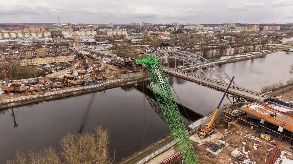 Рогачёвский мост в Дмитрове: новый этап строительства