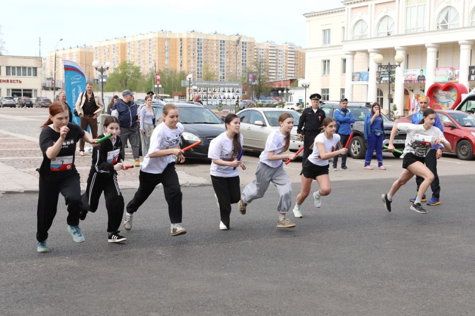 Во имя Победы: в Долгопрудном состоялась эстафета молодёжи
