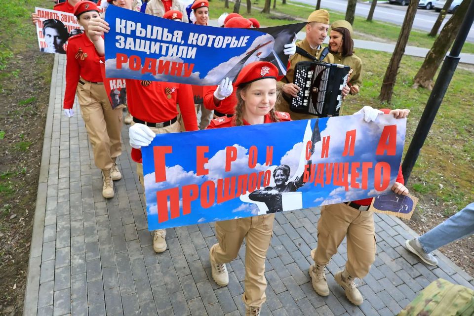 Дорогами памяти: мытищинцы прошли маршрутом Победы Дорогами памяти: мытищинцы прошли маршрутом Победы