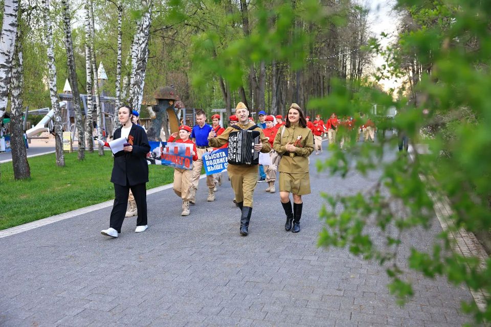 Дорогами памяти: мытищинцы прошли маршрутом Победы Дорогами памяти: мытищинцы прошли маршрутом Победы