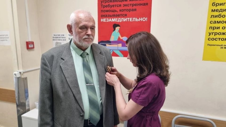 «Георгиевская ленточка» - Пушкинская больница традиционно принимает участие в патриотической акции «Георгиевская ленточка» - Пушкинская больница традиционно принимает участие в патриотической акции