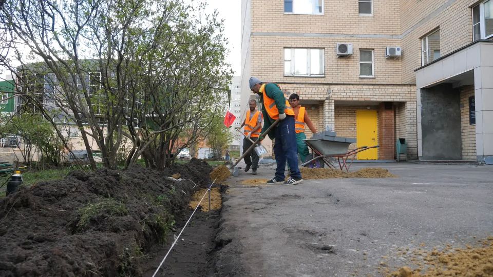 В Дзержинском Люберец стартовали работы по комплексному благоустройству дворов В Дзержинском Люберец стартовали работы по комплексному благоустройству дворов