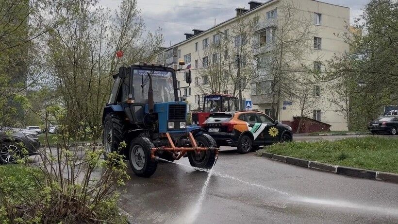 Чистоту в Солнечногорске поддерживают 88 машин спецтехники Чистоту в Солнечногорске поддерживают 88 машин спецтехники