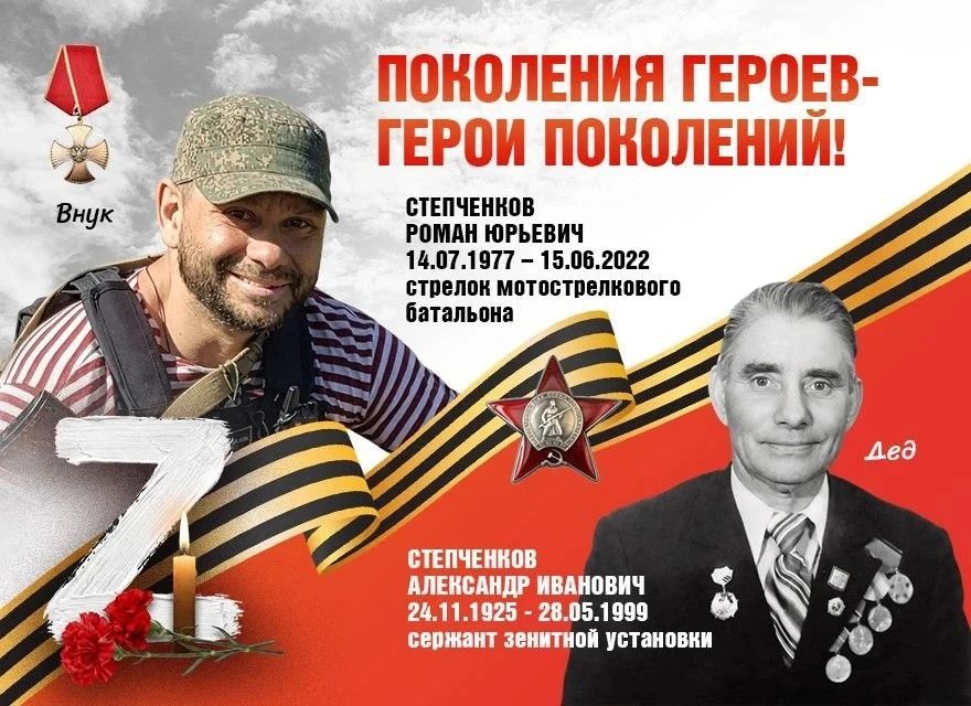 В городском округе Ступино реализуется патриотический проект «Поколения героев — Герои поколений» В городском округе Ступино реализуется патриотический проект «Поколения героев — Герои поколений»