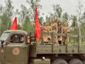 Сегодня День Победы начался с автопробега