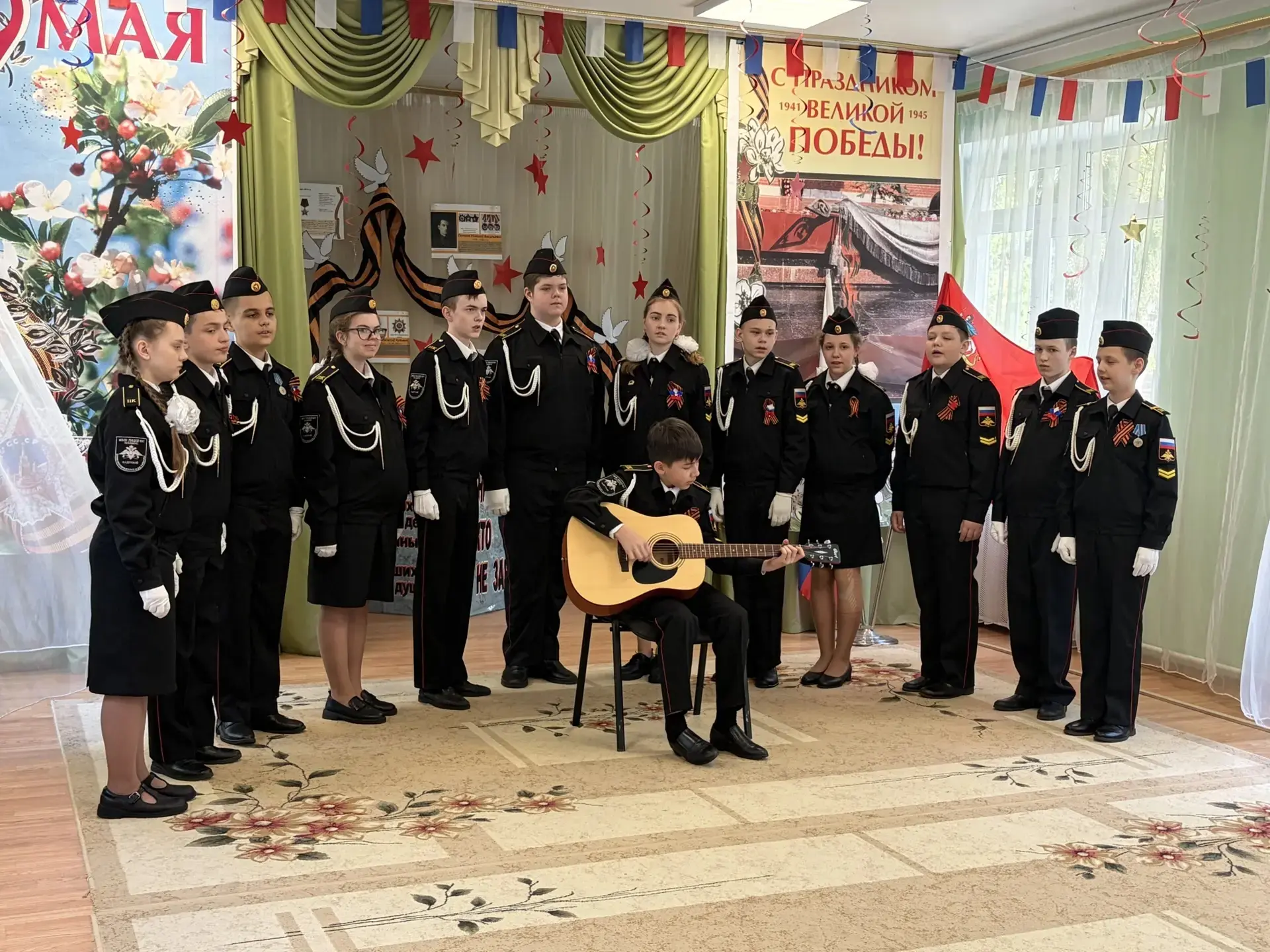 Наследники героев: красногорские кадеты отметили День Победы Наследники героев: красногорские кадеты отметили День Победы