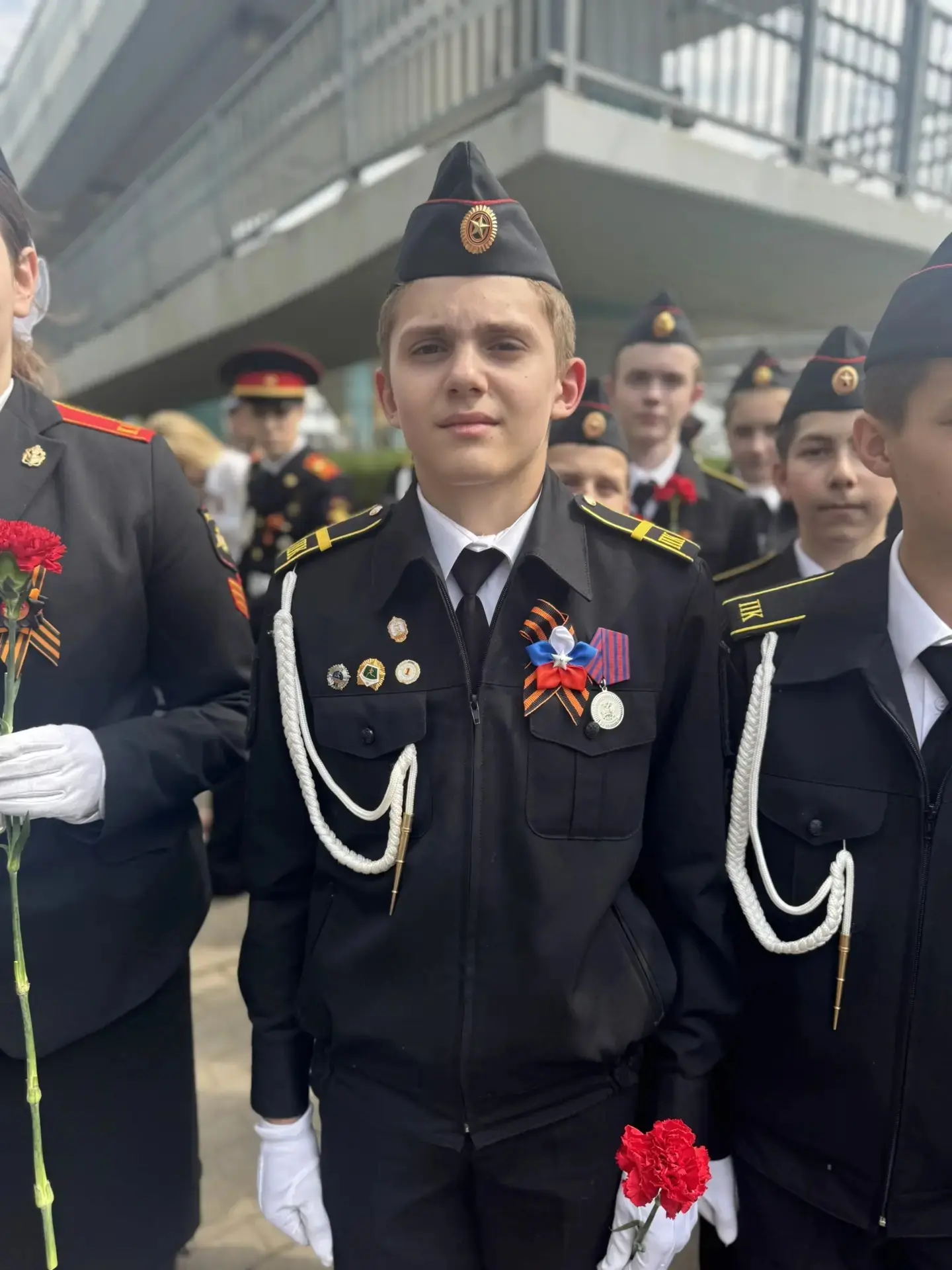 Наследники героев: красногорские кадеты отметили День Победы Наследники героев: красногорские кадеты отметили День Победы