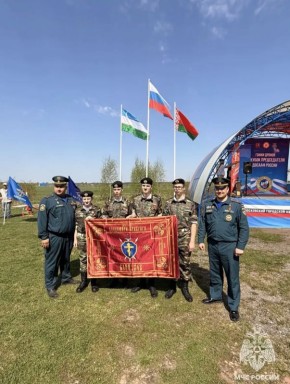 В Чехове сотрудники МЧС России приняли участие в областном соревновании «Гонка дронов»