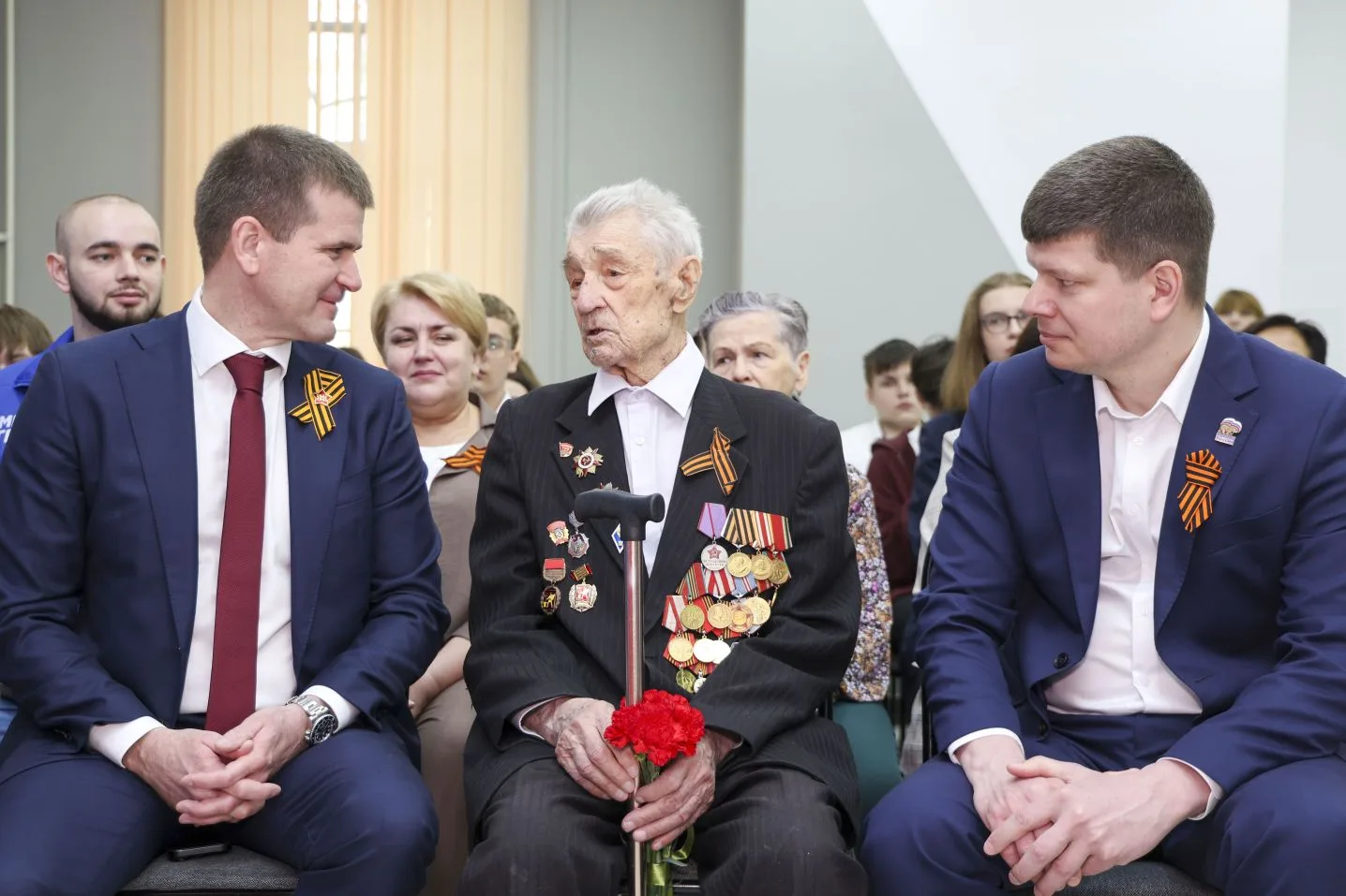 Торжественное открытие «Парты Героя» в честь Николая Ивановича Рысева