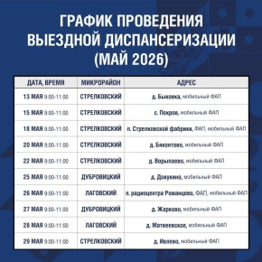 В Г. о. Подольск продолжают работать выездные пункты диспансеризации