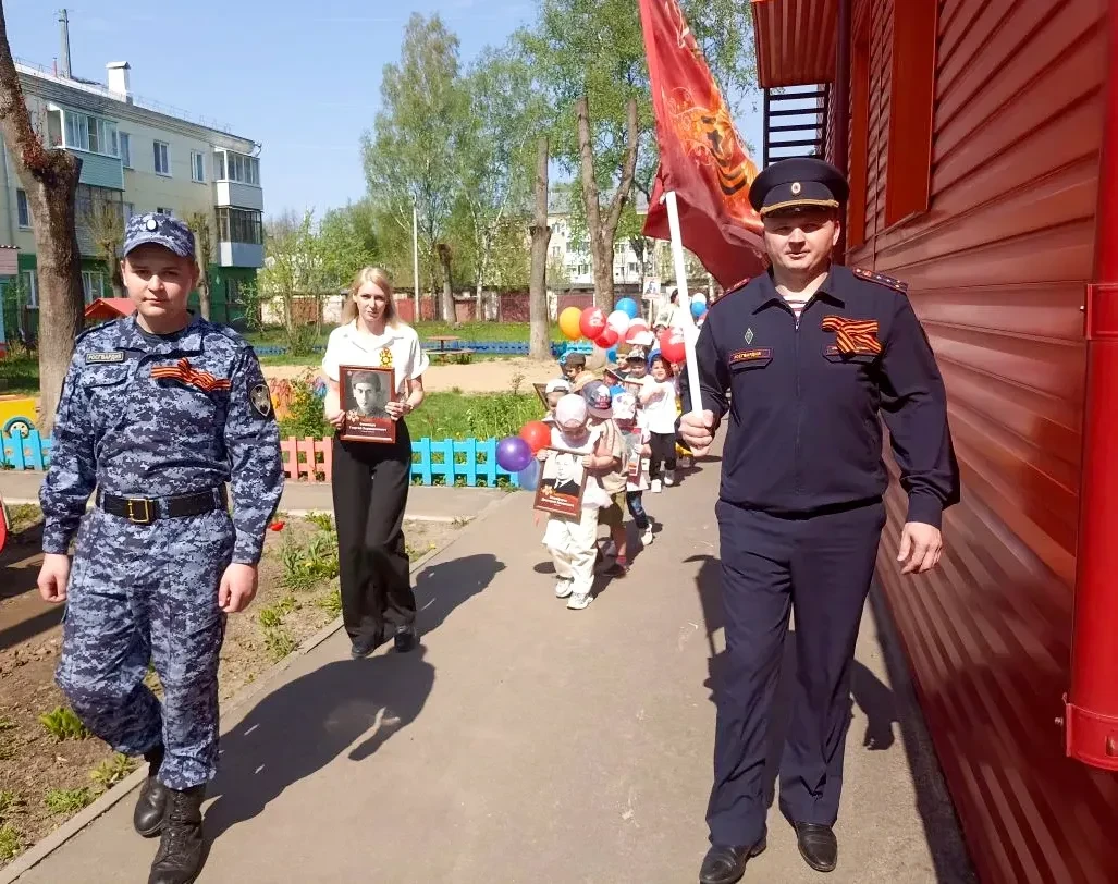 Росгвардейцы организовали мероприятия, посвящённые Дню Победы в Подмосковье