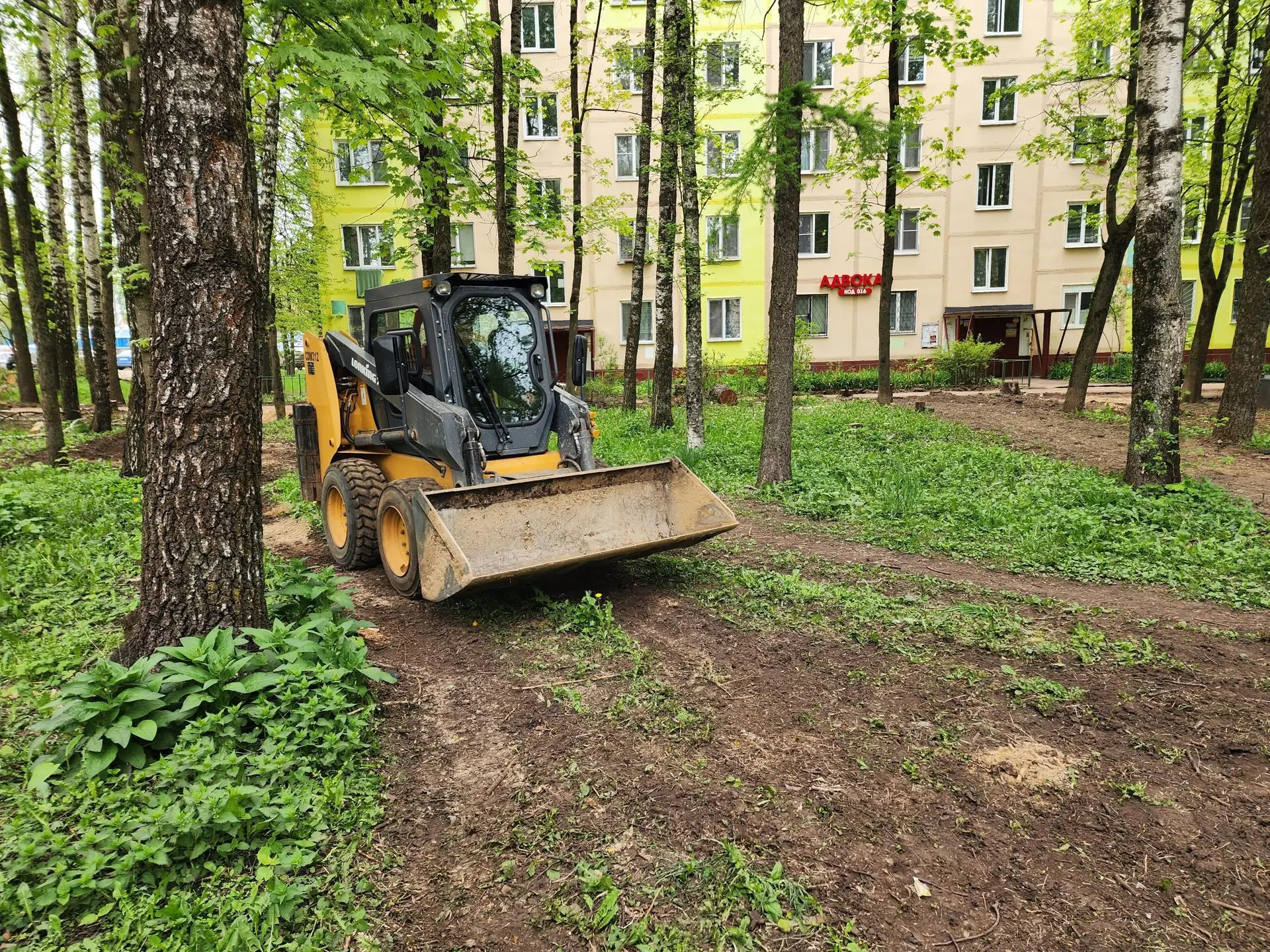В Солнечногорске стартовало благоустройство на улицах Советской и Красной