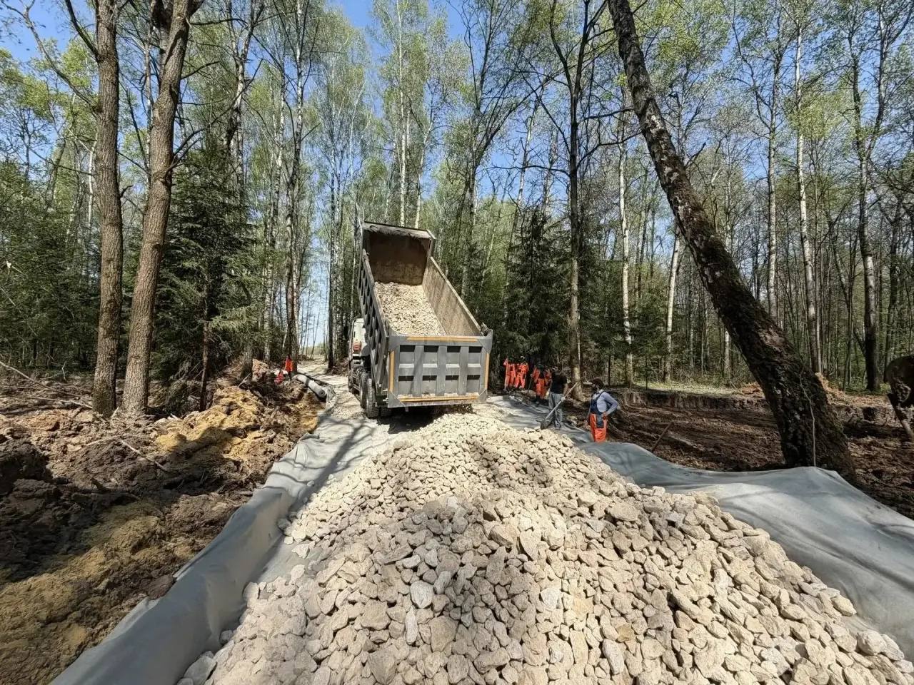 В Ленинском округе началось благоустройство Коробовского лесопарка площадью более 65 гектаров В Ленинском округе началось благоустройство Коробовского лесопарка площадью более 65 гектаров
