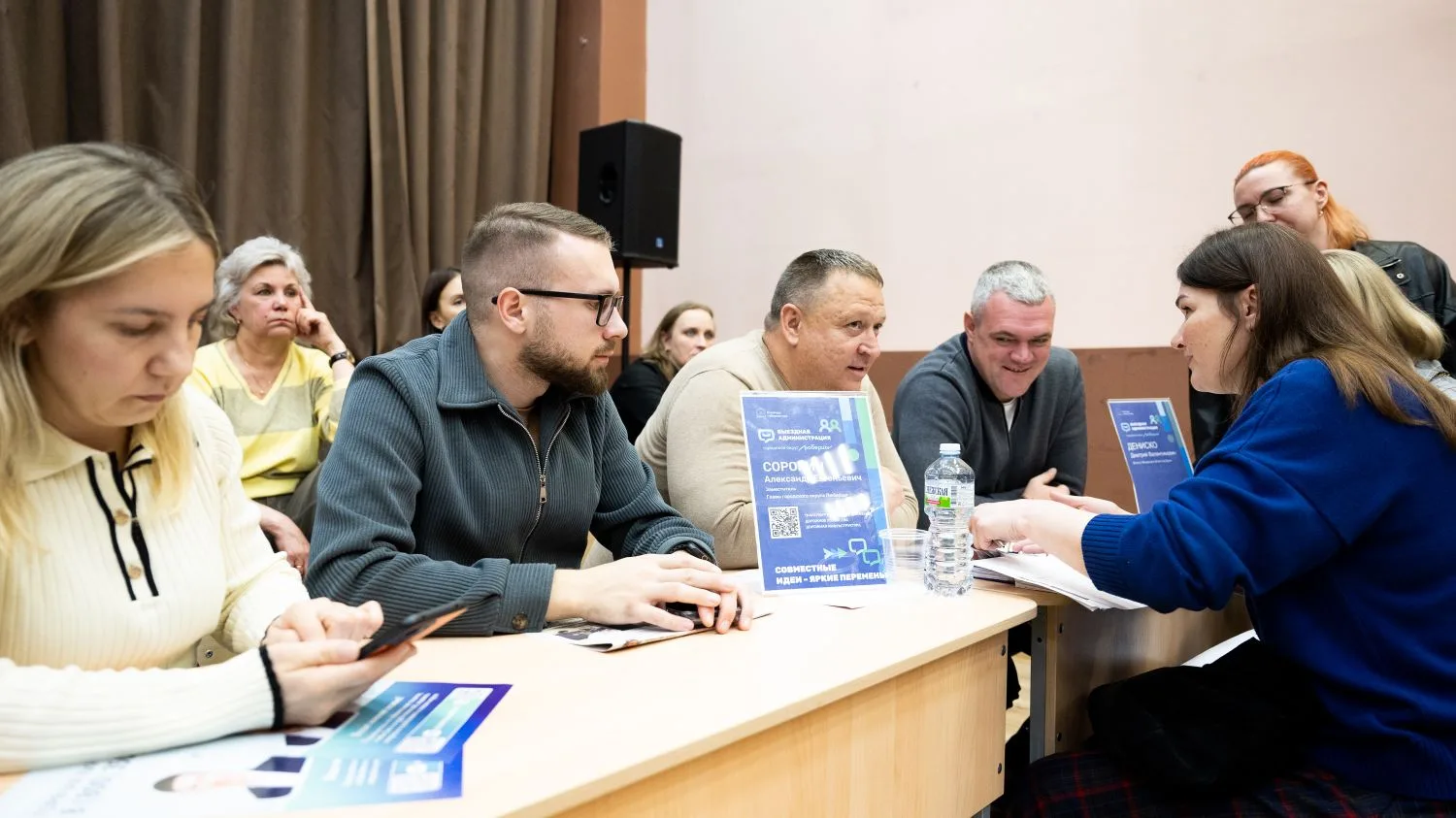 Владимир Волков: Благоустройство округа обсудили сегодня с жителями в формате выездной администрации в школе №8 (Люберцы, ул. Электрификации, д.30) Владимир Волков: Благоустройство округа обсудили сегодня с жителями в формате выездной администрации в школе №8 (Люберцы, ул. Электрификации, д.30)