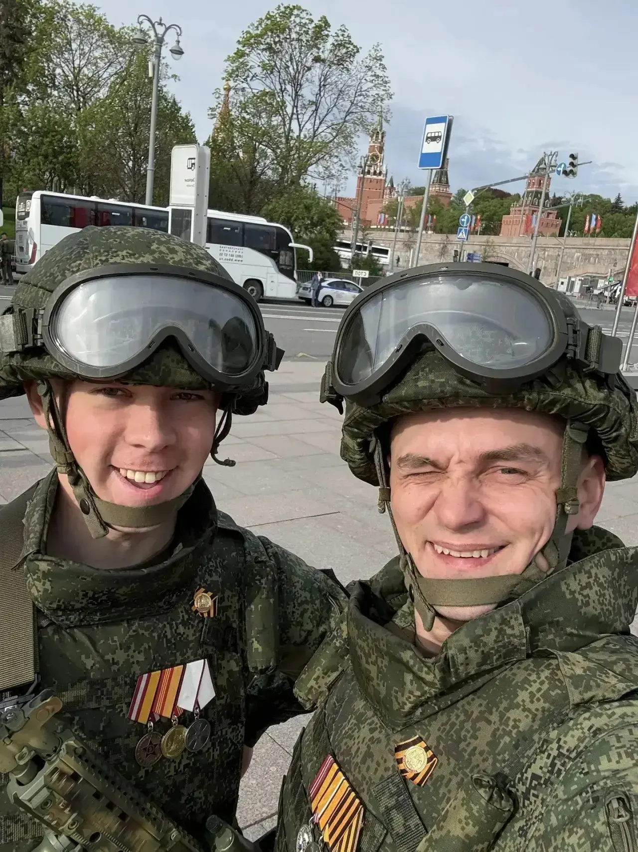 Наш земляк с позывным Сава принял участие в Параде Победы на Красной площади