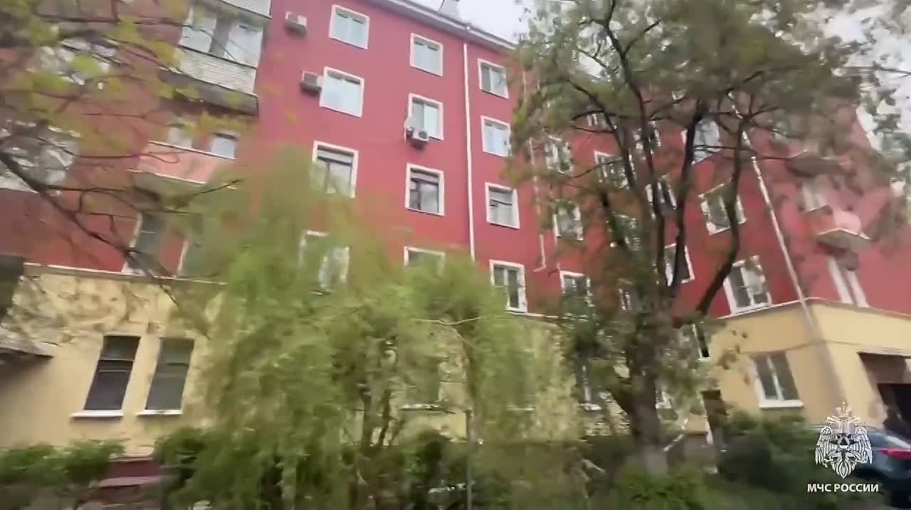 Пожарные Подольска спасли женщину из огня