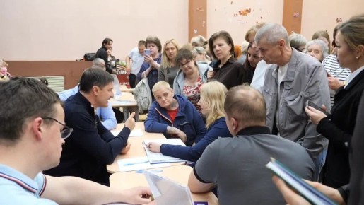 Благоустройство Люберец обсудил с жителями глава муниципалитета
