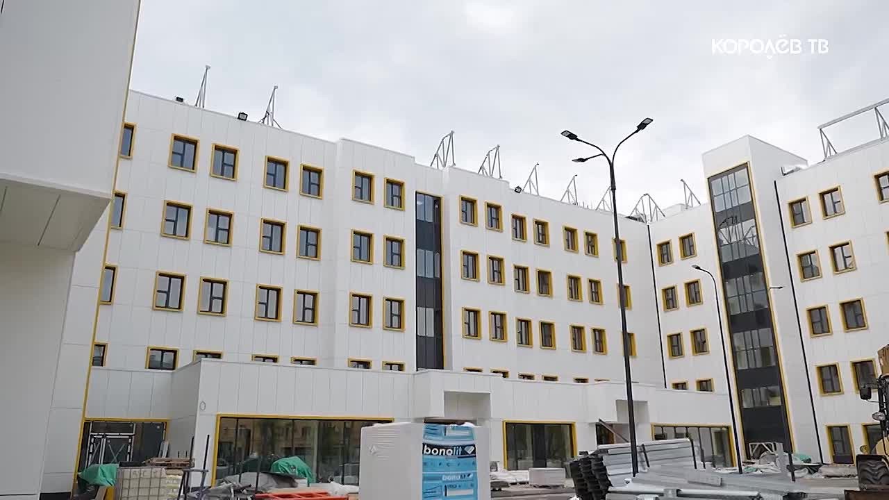 Строительство новой поликлиники на Циолковского выходит на финальный этап