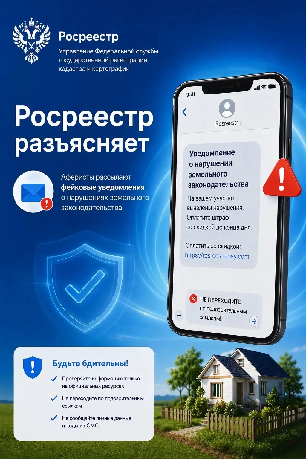 Красногорцы, будьте бдительны!