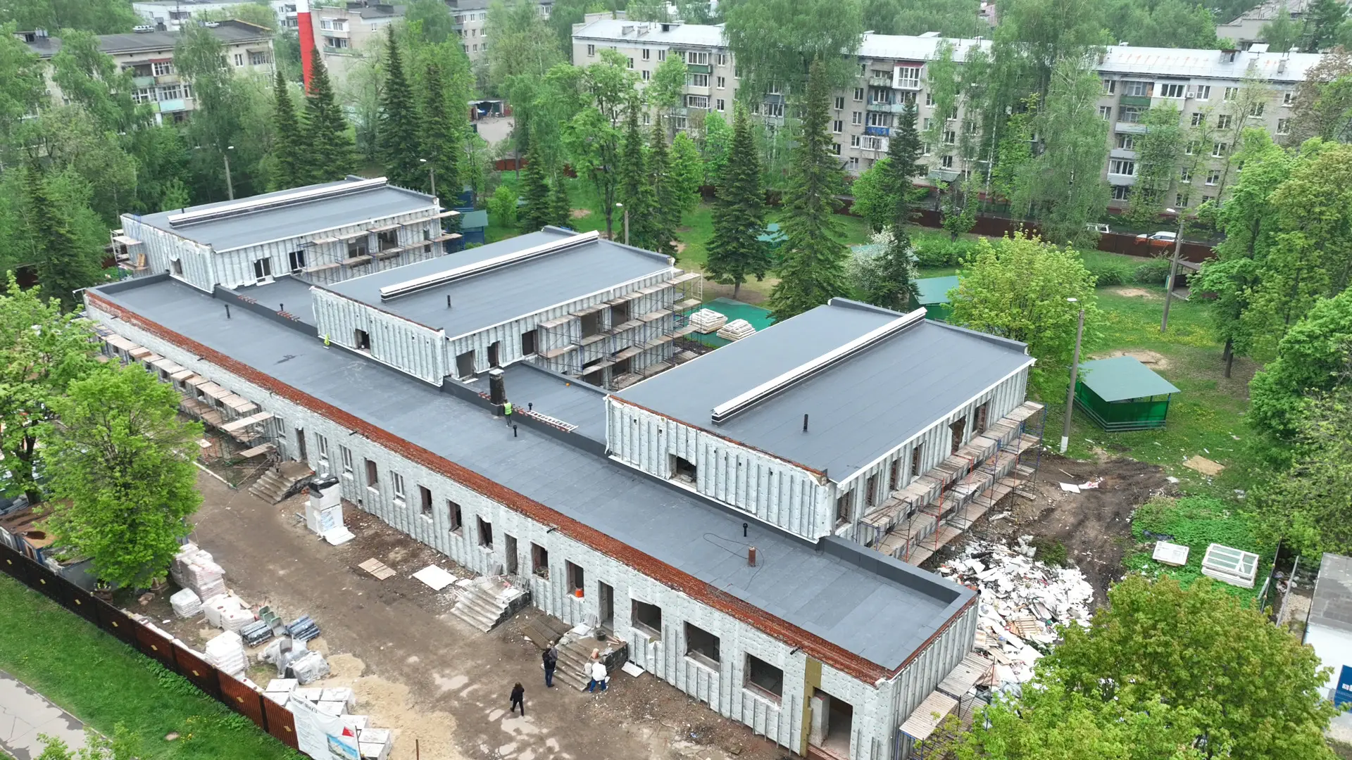 В детском саду школы № 26 в Люберцах завершают отделку и монтаж коммуникаций В детском саду школы № 26 в Люберцах завершают отделку и монтаж коммуникаций