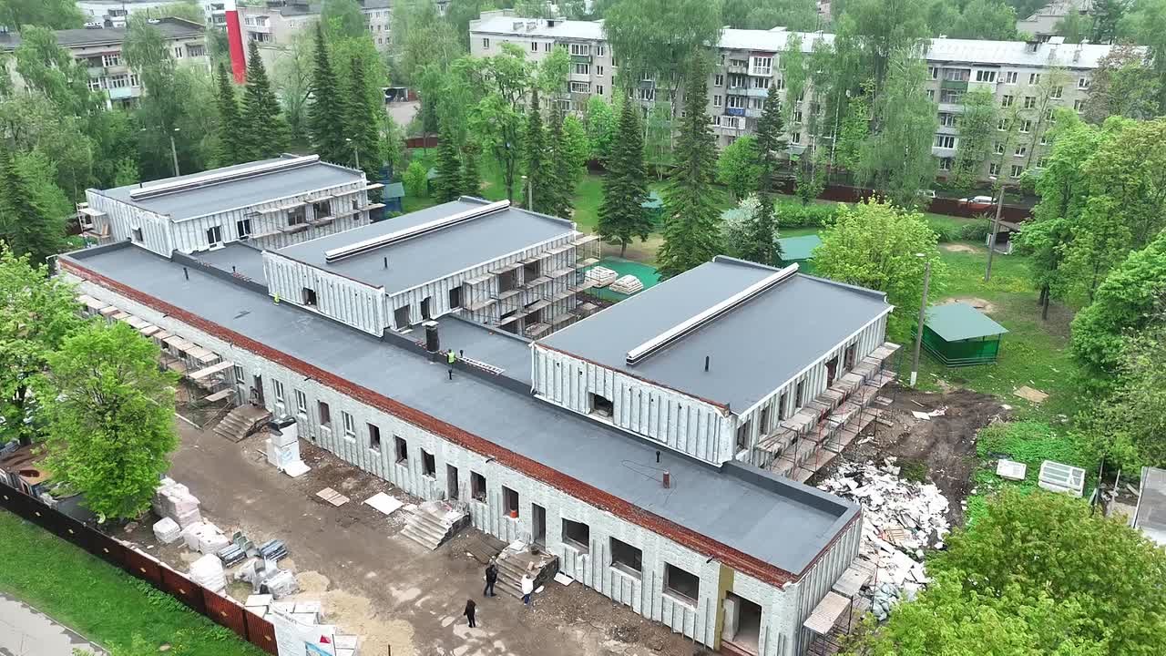В детском саду школы № 26 в Люберцах завершают отделку и монтаж коммуникаций