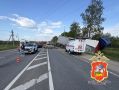 Грузовик протаранил восемь машин в Дмитровском округе