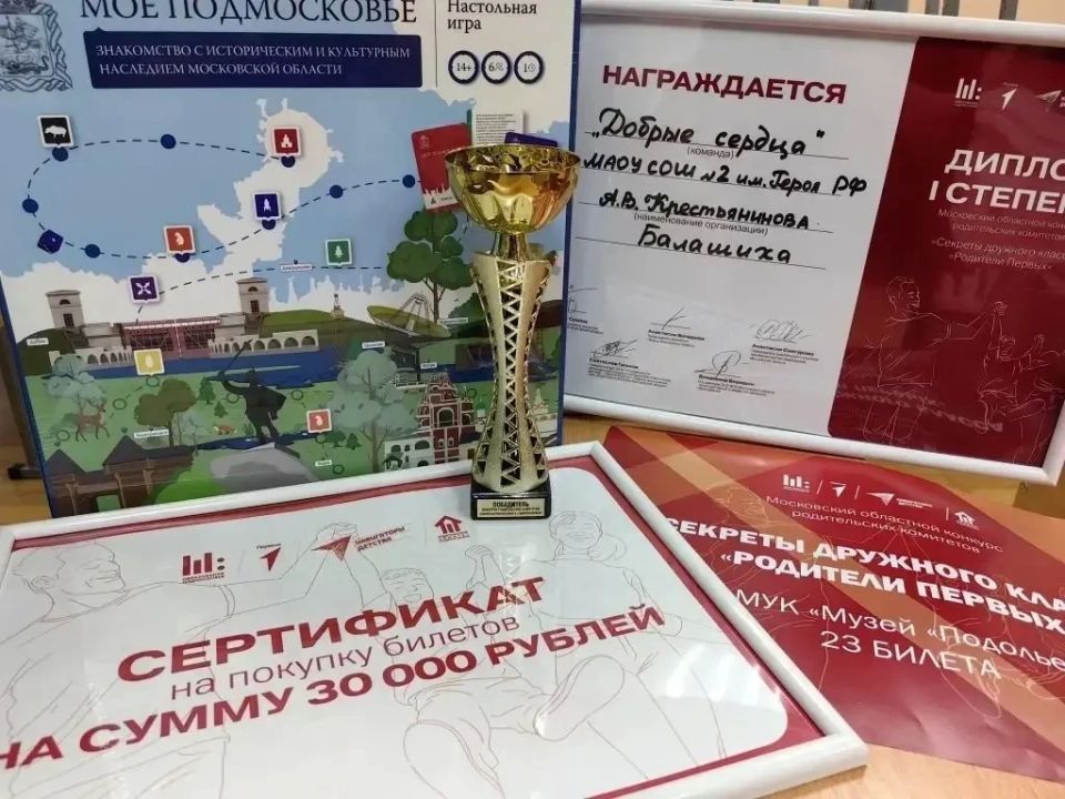 Команда из Балашихи — победитель регионального конкурса «Секреты дружного класса Команда из Балашихи — победитель регионального конкурса «Секреты дружного класса
