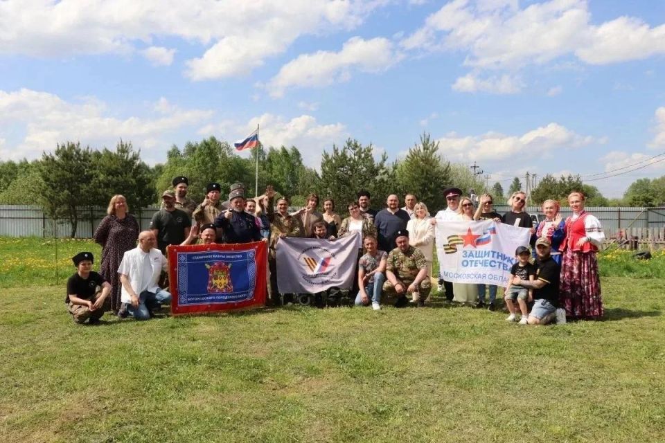 17 мая в д. Тимково, на хуторе Станичного казачьего общества Богородского округа, казаки принимали дорогих гостей – семьи участников СВО
