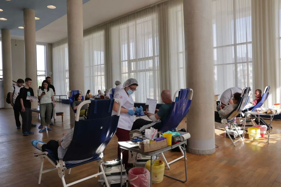 Вторая в этом году акция «Спасибо, донор» прошла в Королёве Вторая в этом году акция «Спасибо, донор» прошла в Королёве