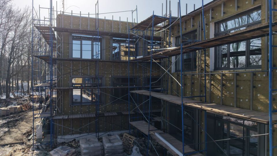 Строительство школы в Раменском округе к новому учебному году Строительство школы в Раменском округе к новому учебному году