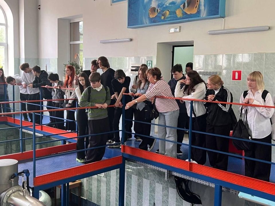 Старшеклассники округа познакомились с работой Подольского водоканала на ВЗУ «Центральный» Старшеклассники округа познакомились с работой Подольского водоканала на ВЗУ «Центральный»