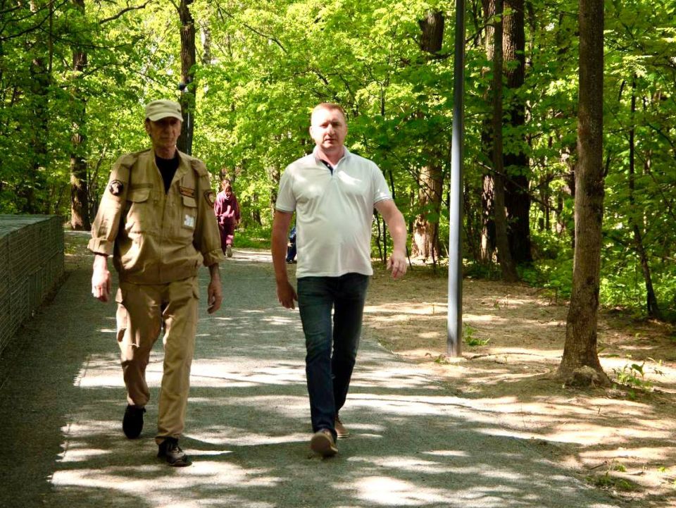 В лесопарке «Чемпион» прошел рейд на факт передвижения граждан на мотоциклах, питбайках, мопедах, квадроциклах