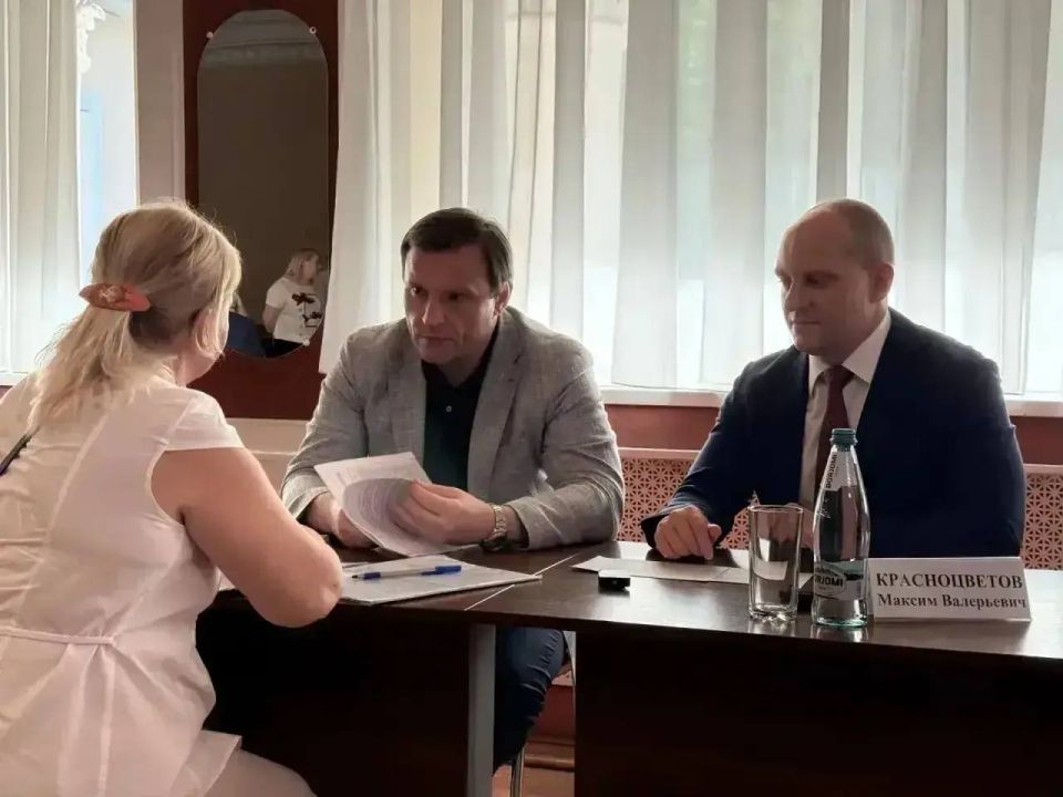 В Пушкино принял участие в приёме граждан в рамках «выездной администрации»