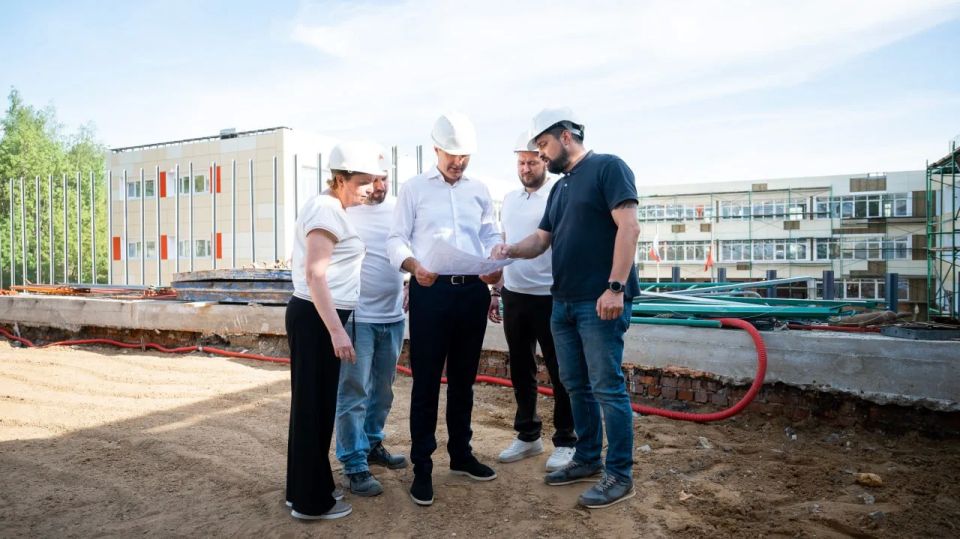 Корпус гимназии №5 в Дзержинском откроют после капитального ремонта 1 сентября 2026 года