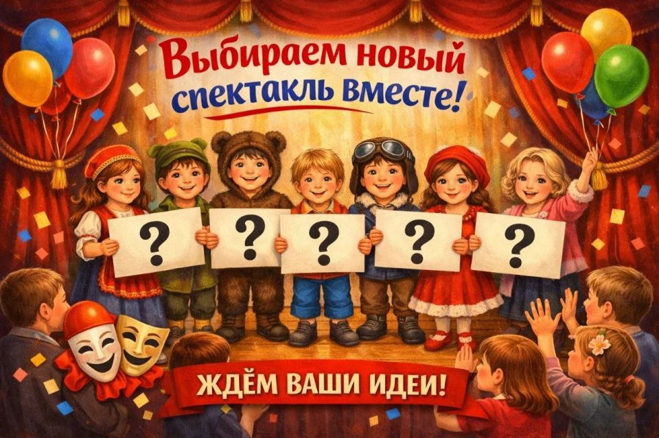 Выбираем новый спектакль вместе!