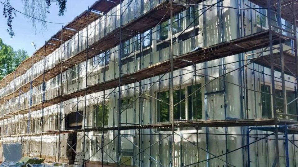 В Подольске на 50% завершили капитальный ремонт дошкольного отделения школы №12