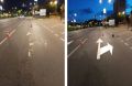 Дорожные службы активно обновляют разметку