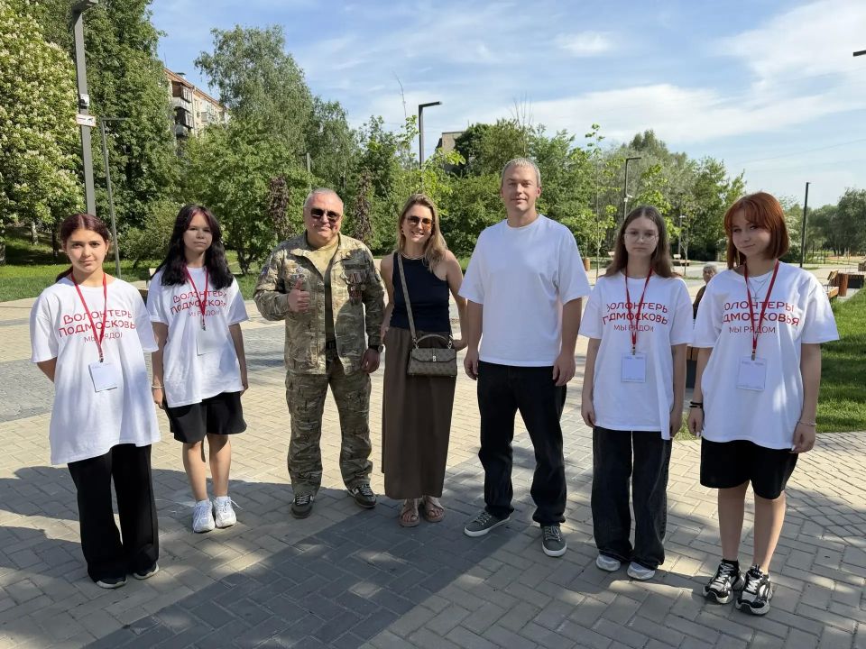 Ветеран СВО помог люберчанам выбрать объекты для благоустройства Ветеран СВО помог люберчанам выбрать объекты для благоустройства
