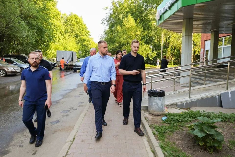 В Мытищах продолжают проверять содержание территорий В Мытищах продолжают проверять содержание территорий