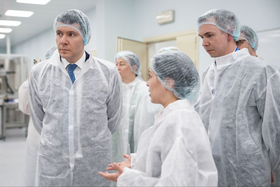 Григорий Артамонов: В Подольске запустили производство инновационного онкопрепарата «Арейма» Григорий Артамонов: В Подольске запустили производство инновационного онкопрепарата «Арейма»