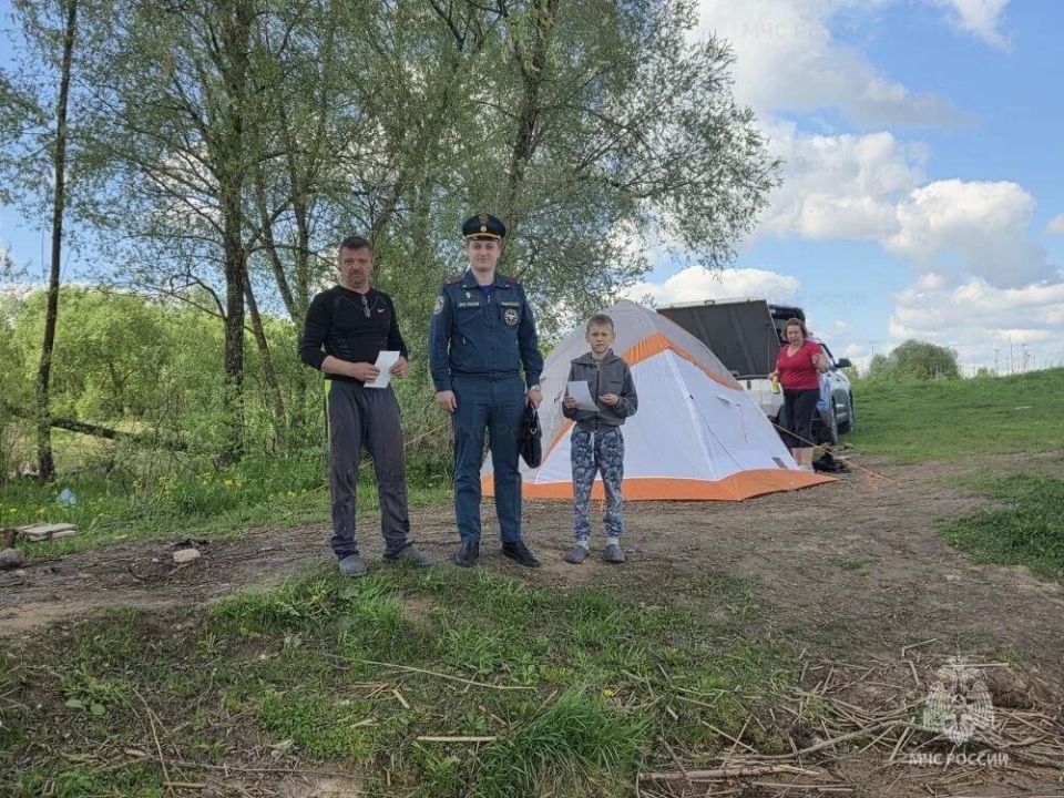 Профилактический рейд на Рузском водохранилище: напоминаем о правилах безопасности