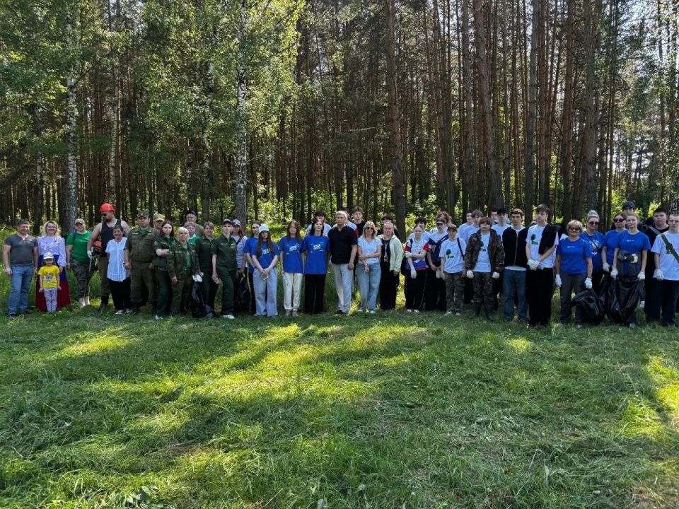 В Воскресенске прошла экологическая акция «Чистый лес»