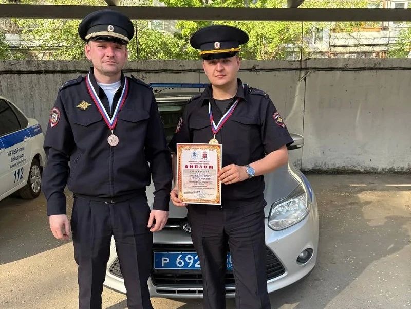 III место в соревнованиях по автомобильному многоборью заняла команда МУ МВД России «Люберецкое»