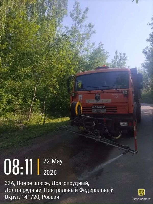 Мойка улиц и окос: дорожные и коммунальные службы Долгопрудного продолжают уборку территорий Мойка улиц и окос: дорожные и коммунальные службы Долгопрудного продолжают уборку территорий