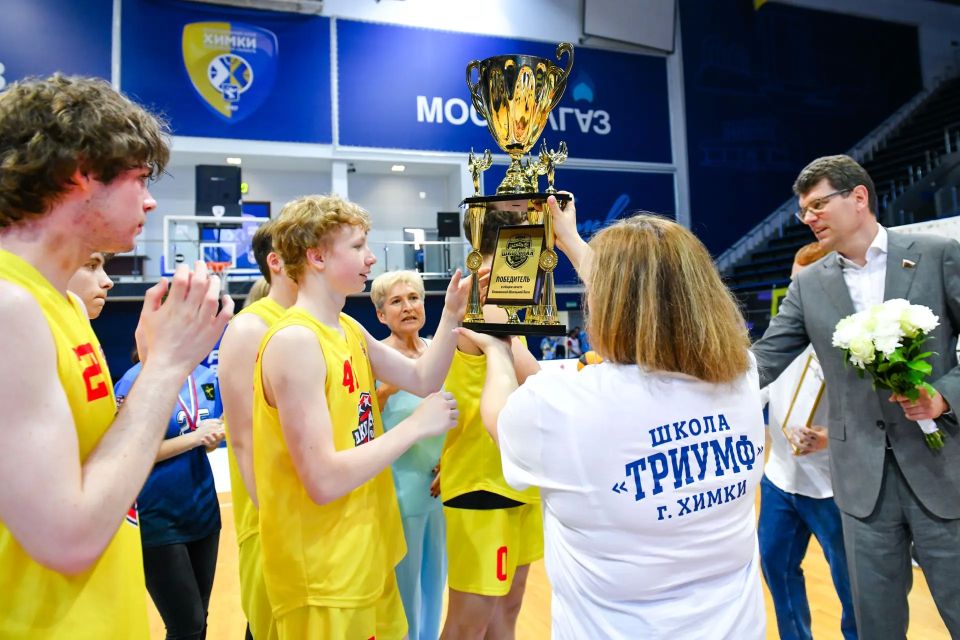Школа «Триумф» — обладатель кубка Химкинской школьной лиги Школа «Триумф» — обладатель кубка Химкинской школьной лиги