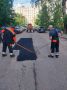 В городе продолжаются ремонтные работы по восстановлению дорожного полотна