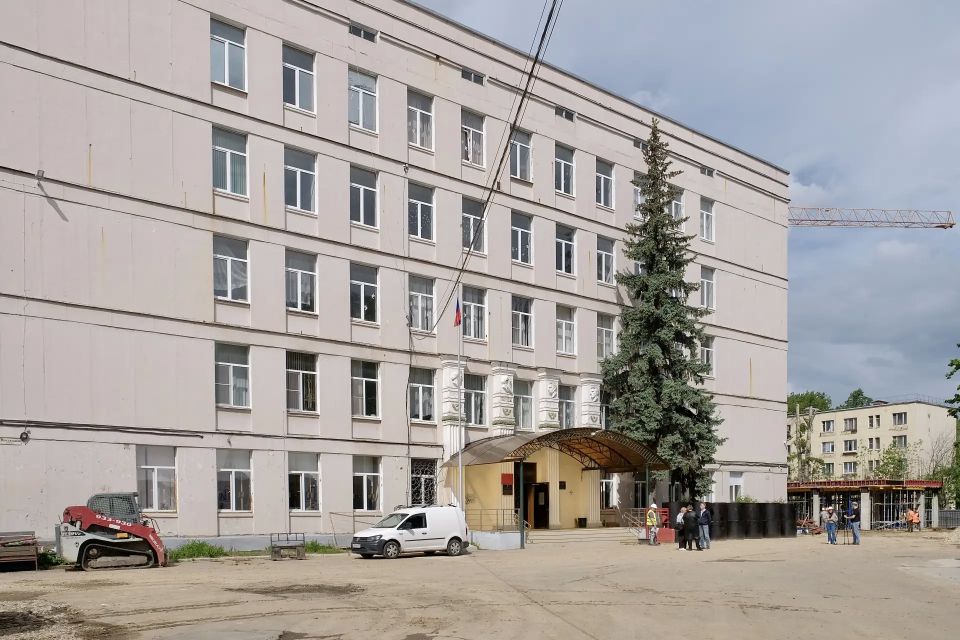 В Красногорске полным ходом идет реконструкция гимназии № 7 имени Д. П. Яковлева В Красногорске полным ходом идет реконструкция гимназии № 7 имени Д. П. Яковлева