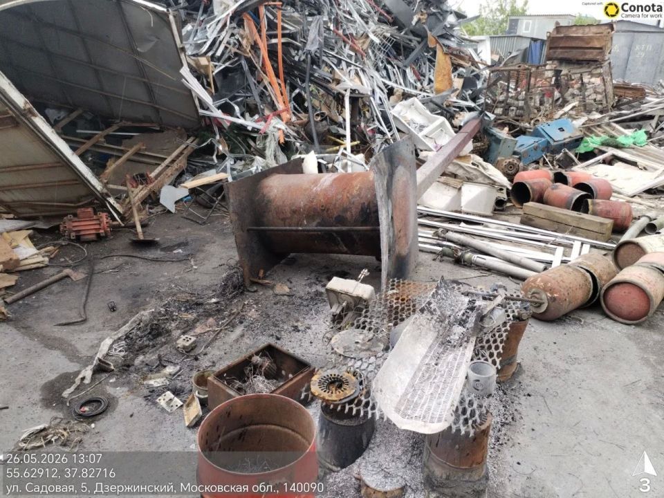 Одиннадцать очагов несанкционированного сжигания отходов в промзонах Люберец ликвидировали с начала года